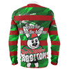 South Sydney Rabbitohs Long Sleeve Shirt - Happy Australia Day We Are One And Free V2