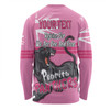 Penrith Panthers Long Sleeve T-shirt - Happy Australia Day We Are One And Free V2