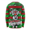 South Sydney Rabbitohs Long Sleeve T-shirt - Happy Australia Day We Are One And Free V2