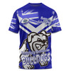 Canterbury-Bankstown Bulldogs T-Shirt - Happy Australia Day We Are One And Free