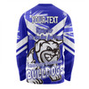 Canterbury-Bankstown Bulldogs Long Sleeve T-shirt - Happy Australia Day We Are One And Free