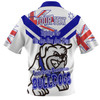 Canterbury-Bankstown Bulldogs Polo Shirt - Happy Australia Day We Are One And Free V2