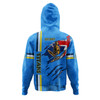 Gold Coast Titans Hoodie - Happy Australia Day Flag Scratch Style