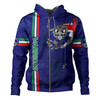 New Zealand Warriors Hoodie - Happy Australia Day Flag Scratch Style