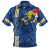 Parramatta Eels Polo Shirt - Happy Australia Day Flag Scratch Style