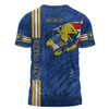 Parramatta Eels T-Shirt - Happy Australia Day Flag Scratch Style