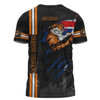 Wests Tigers T-Shirt - Happy Australia Day Flag Scratch Style
