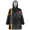 Penrith Panthers Snug Hoodie - Happy Australia Day Flag Scratch Style