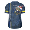 North Queensland Cowboys Rugby Jersey - Happy Australia Day Flag Scratch Style