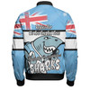 Cronulla-Sutherland Sharks Bomber Jacket - Happy Australia Day We Are One And Free