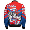 Newcastle Knights Bomber Jacket - Happy Australia Day We Are One And Free