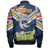 North Queensland Cowboys Bomber Jacket - Happy Australia Day We Are One And Free