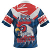 Sydney Roosters Hawaiian Shirt - Happy Australia Day We Are One And Free