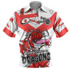 St. George Illawarra Dragons Polo Shirt - Happy Australia Day We Are One And Free