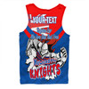 Newcastle Knights Men Singlet - Happy Australia Day We Are One And Free