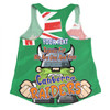 Canberra Raiders Women Racerback Singlet - Happy Australia Day We Are One And Free