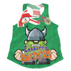 Canberra Raiders Women Racerback Singlet - Happy Australia Day We Are One And Free