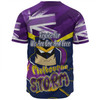 Melbourne Storm Baseball Shirt - Happy Australia Day We Are One And Free