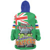 Canberra Raiders Snug Hoodie - Happy Australia Day We Are One And Free