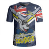 North Queensland Cowboys Rugby Jersey - Happy Australia Day We Are One And Free