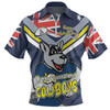 North Queensland Cowboys Zip Polo Shirt - Happy Australia Day We Are One And Free
