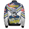 North Queensland Cowboys Bomber Jacket - Happy Australia Day We Are One And Free V2