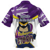 Melbourne Storm Hawaiian Shirt - Happy Australia Day We Are One And Free V2