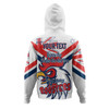 Sydney Roosters Hoodie - Happy Australia Day We Are One And Free V2
