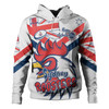 Sydney Roosters Hoodie - Happy Australia Day We Are One And Free V2