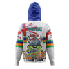 Canberra Raiders Hoodie - Happy Australia Day We Are One And Free V2