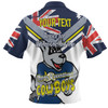 North Queensland Cowboys Polo Shirt - Happy Australia Day We Are One And Free V2