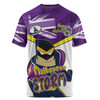 Melbourne Storm T-Shirt - Happy Australia Day We Are One And Free V2