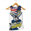 North Queensland Cowboys Men Singlet - Happy Australia Day We Are One And Free V2