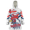 Sydney Roosters Snug Hoodie - Happy Australia Day We Are One And Free V2