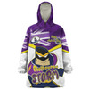 Melbourne Storm Snug Hoodie - Happy Australia Day We Are One And Free V2