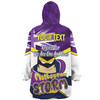 Melbourne Storm Snug Hoodie - Happy Australia Day We Are One And Free V2