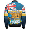 Gold Coast Titans Bomber Jacket - Happy Australia Day We Are One And Free