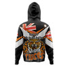 Wests Tigers Hoodie - Happy Australia Day We Are One And Free
