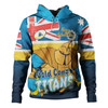 Gold Coast Titans Hoodie - Happy Australia Day We Are One And Free