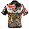 Wests Tigers Polo Shirt - Happy Australia Day We Are One And Free