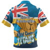 Gold Coast Titans Polo Shirt - Happy Australia Day We Are One And Free