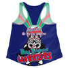 New Zealand Warriors Women Racerback Singlet - Happy Australia Day We Are One And Free