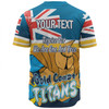 Gold Coast Titans Baseball Shirt - Happy Australia Day We Are One And Free