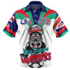 New Zealand Warriors Polo Shirt - Happy Australia Day We Are One And Free V2