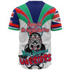 New Zealand Warriors Baseball Shirt - Happy Australia Day We Are One And Free V2