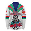 New Zealand Warriors Long Sleeve Polo Shirt - Happy Australia Day We Are One And Free V2