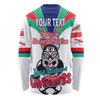 New Zealand Warriors Long Sleeve T-shirt - Happy Australia Day We Are One And Free V2