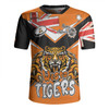 Wests Tigers Rugby Jersey - Happy Australia Day We Are One And Free V2