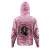 Australia Aboriginal Custom Hoodie - Believe You Can And Hold Firmly Onto Your Dreams Personalised Photo (Pink) Hoodie