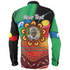 Australia Aboriginal Custom Long Sleeve Shirt - Aboriginal Keep Your Eyes On The Sun Personalised Photo Long Sleeve Shirt